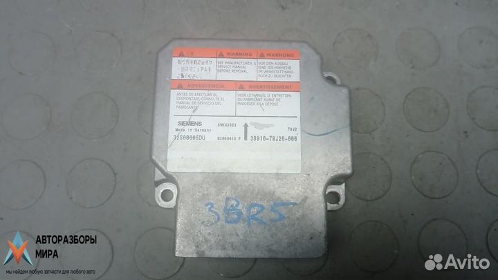 Блок AirBag Fiat Sedici 2006 3891079J20