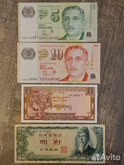 Банкноты Азии и Океании из оборота и новые