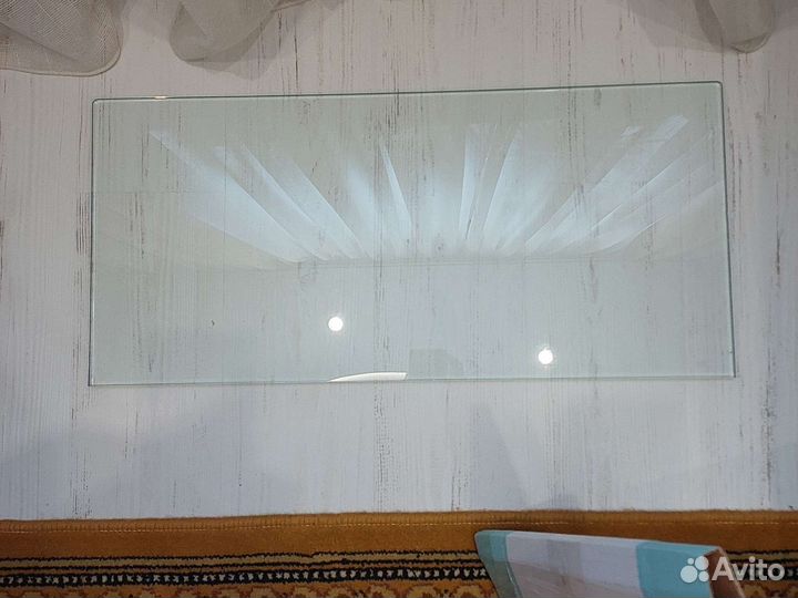 Полка настенная стеклянная