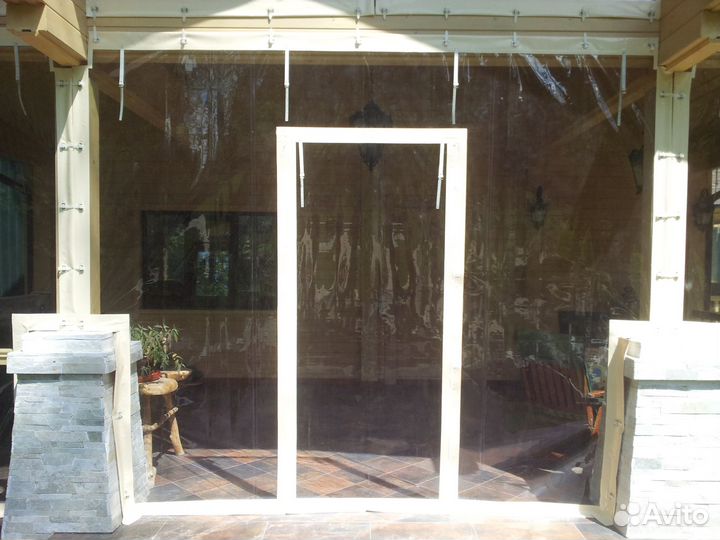 Мягкие окна для веранды