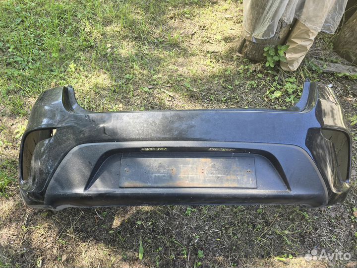 Задний бампер kia rio 4