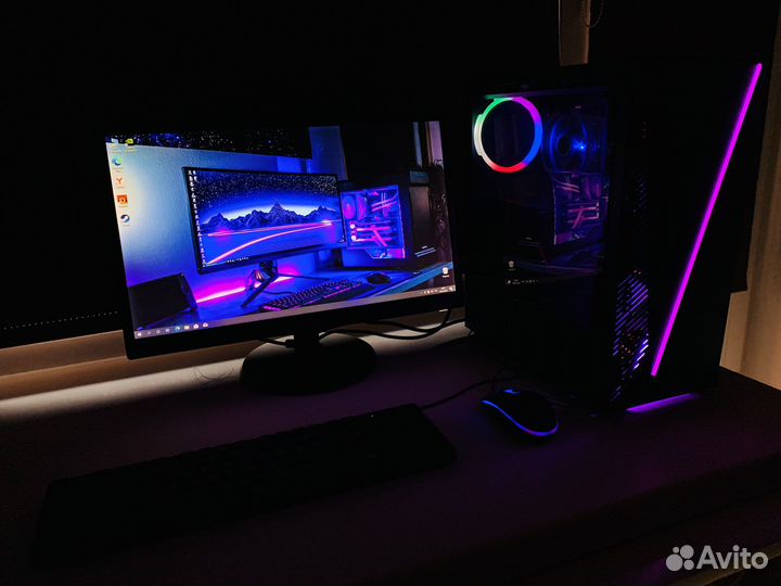 Игровой пк/intel I5-10400/RAM 16gb/GTX 1660 super