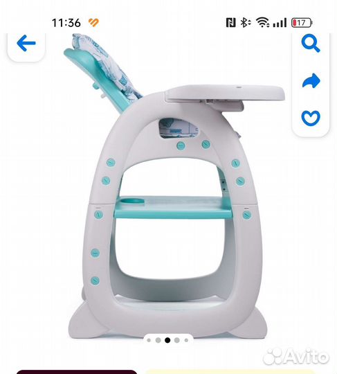 Стульчик для кормления babyton 2 в 1