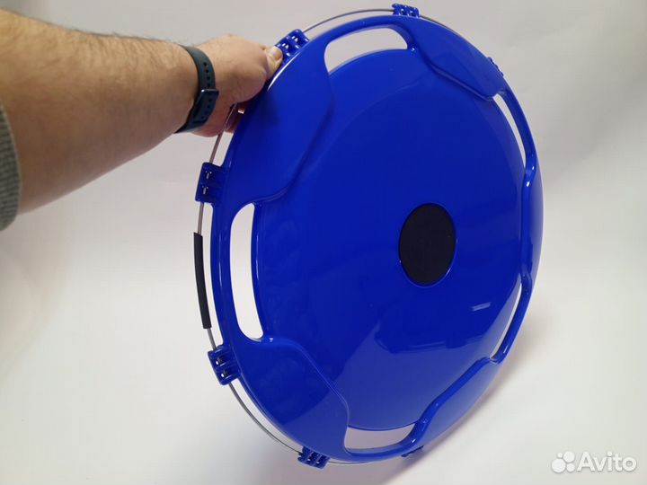 Колпаки синие 22.5 передние и задние