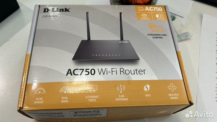 Wi fi роутер D-Link Dir-806A