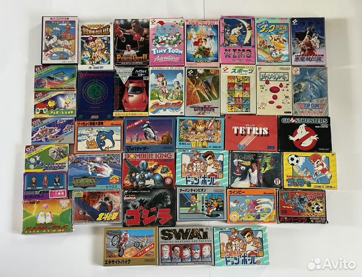 Игры на Famicom (NES денди)
