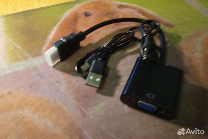 Адаптер-переходник VGA-hdmi