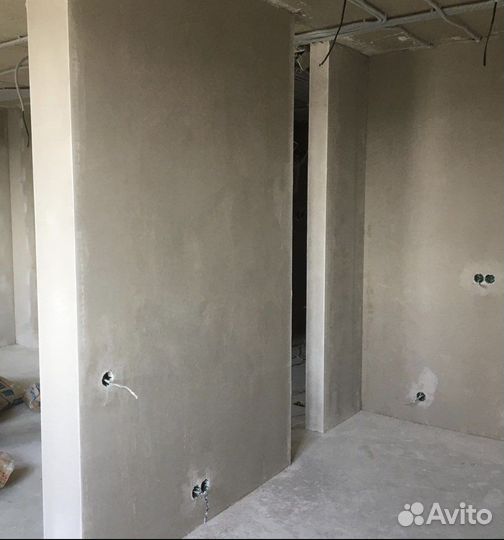 Механизированная штукатурка стен