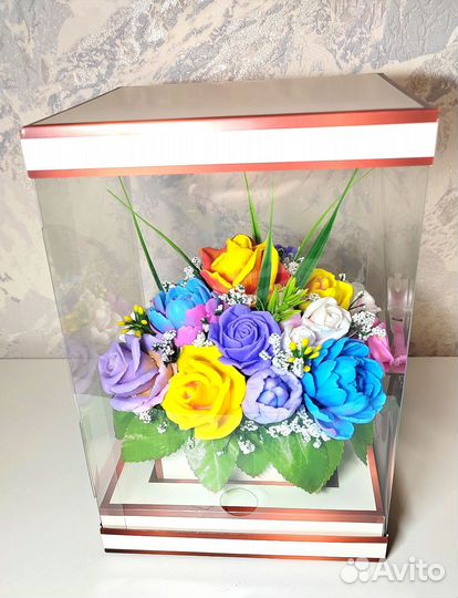 Букет из мыла