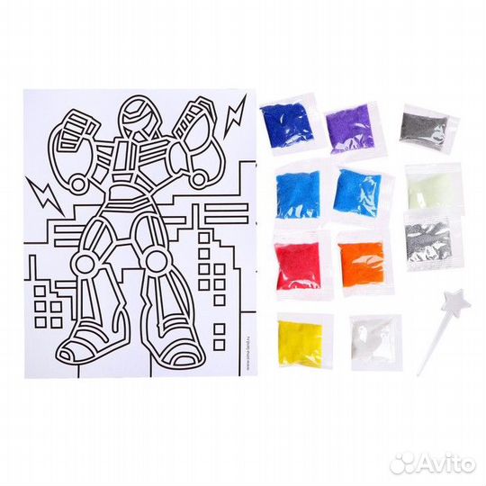 Набор для творчества. Лунная фреска «Трансформер»