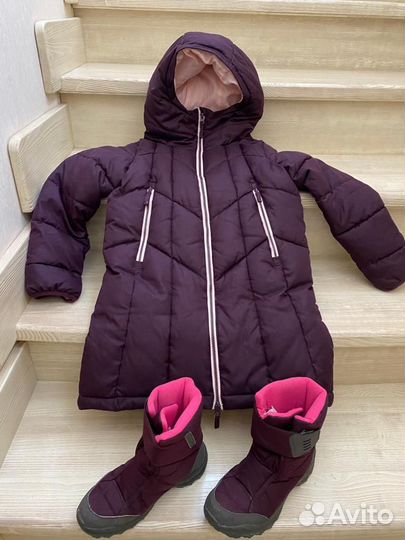Пальто зимнее для девочки