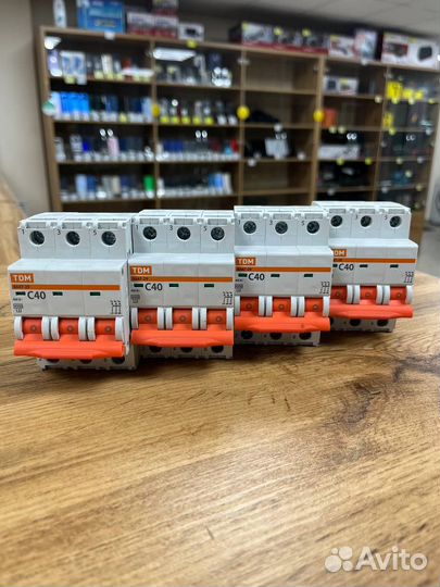 Автоматический выключатель ba47-29 c40 tdm
