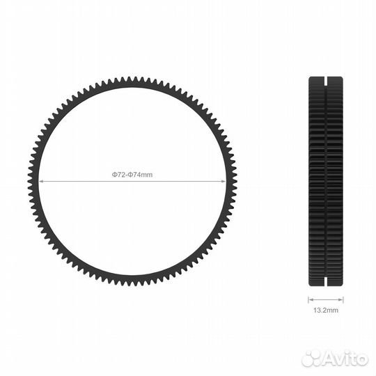 Smallrig focus ring - кольца для follow focus