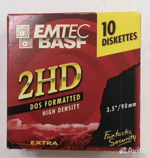 Новые Дискеты 3.5 /90 mm emtec 2HD extra