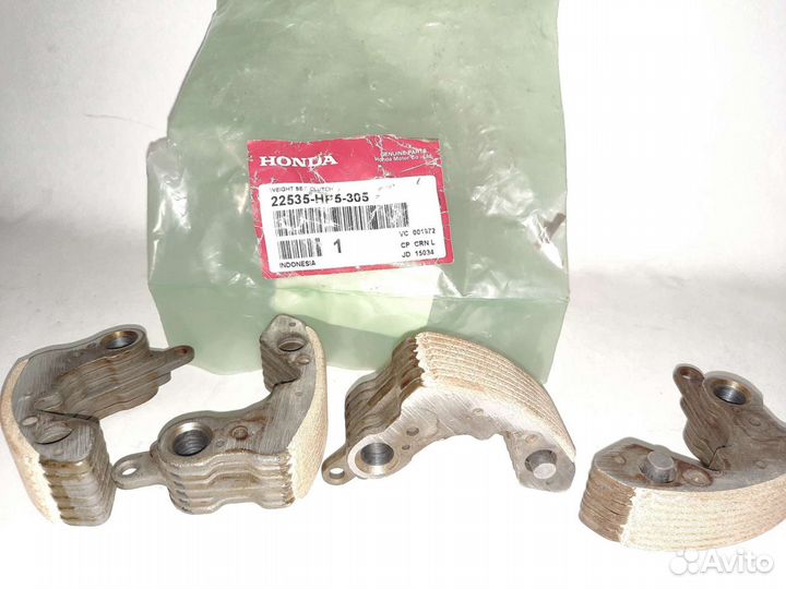 Honda trx420 грузики сцепления 22535-hp5-305