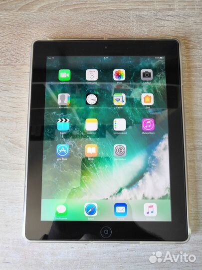 iPad 4 64gb в комплекте защитный чехол