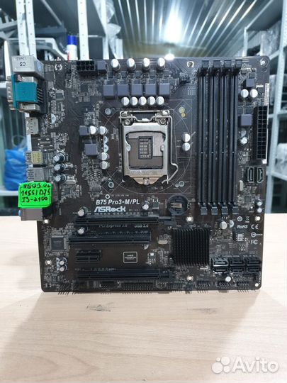 Материнская плата Socket LGA1155 ASRock B75M Pro3