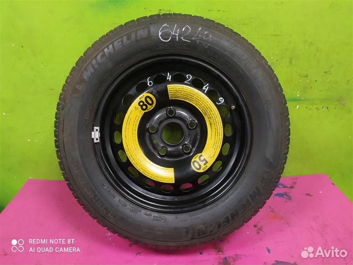 Запасное колесо докатка VW Jetta 6 2011-2019 R15