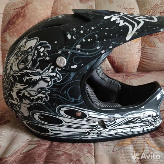 Шлем велосипедный фулфейс Fox Rampage