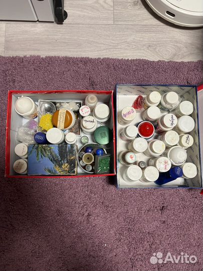 Бисер 2 коробки