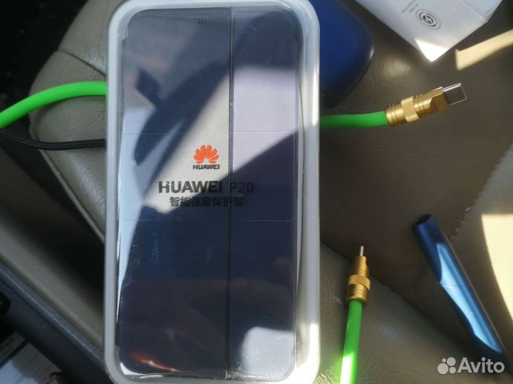 Huawei p20 Smart View оригинал чехол книжка