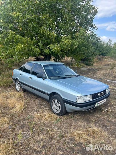 Audi 80 1.8 МТ, 1989, 200 000 км