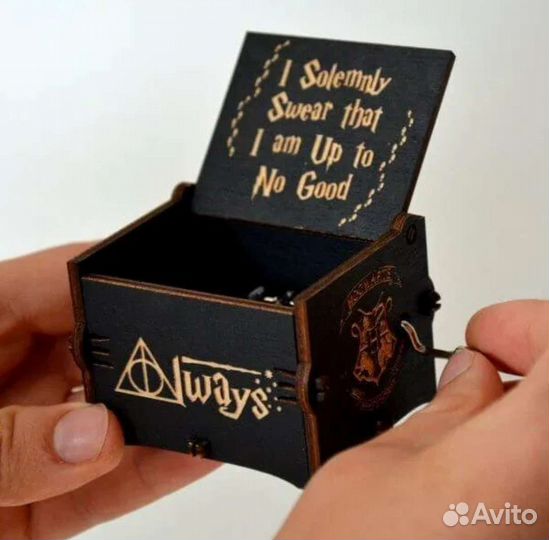 Новая Шкатулка музыкальная Гарри Поттер. Очень мал