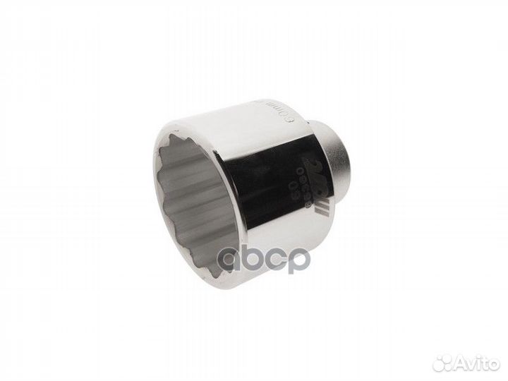 Головка торцевая 12-гранная 3/4 х 60мм, длина 7