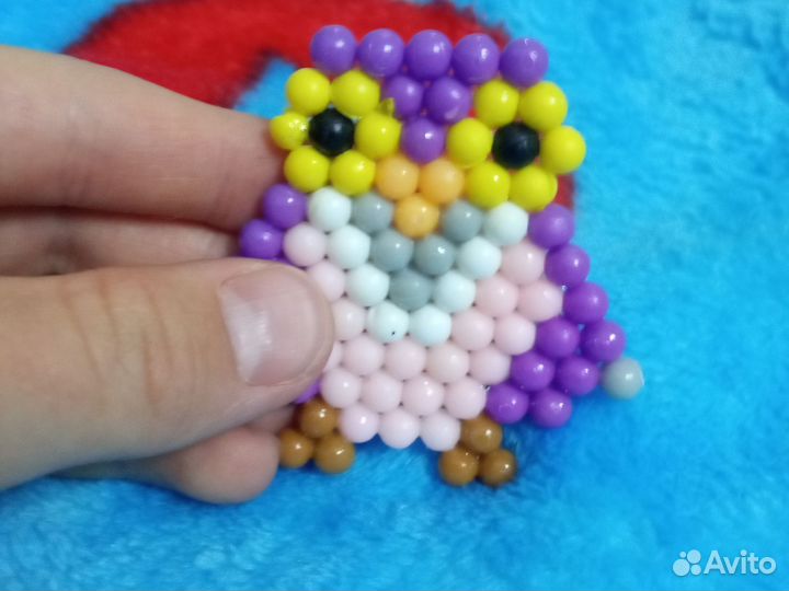 Игрушки из аквамозайки