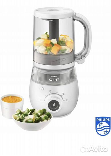 Пароварка блендер philips avent 4 в 1