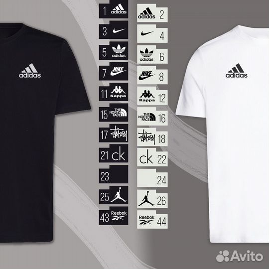 Adidas originals и другие футболки, мелкий опт дос