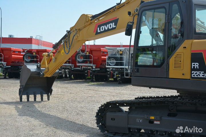 Гусеничный экскаватор Lovol FR225E, 2023