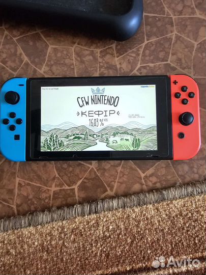 Nintendo switch прошитая v1