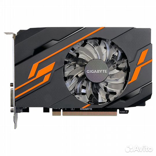 OEM Видеокарта Gigabyte GT1030 OC 2GB gddr5 64bit DVI hdmi RTL 20 (301699)