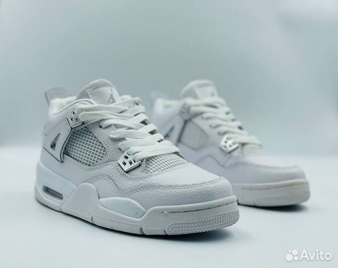 Кроссовки Nike Air Jordan 4 Белые