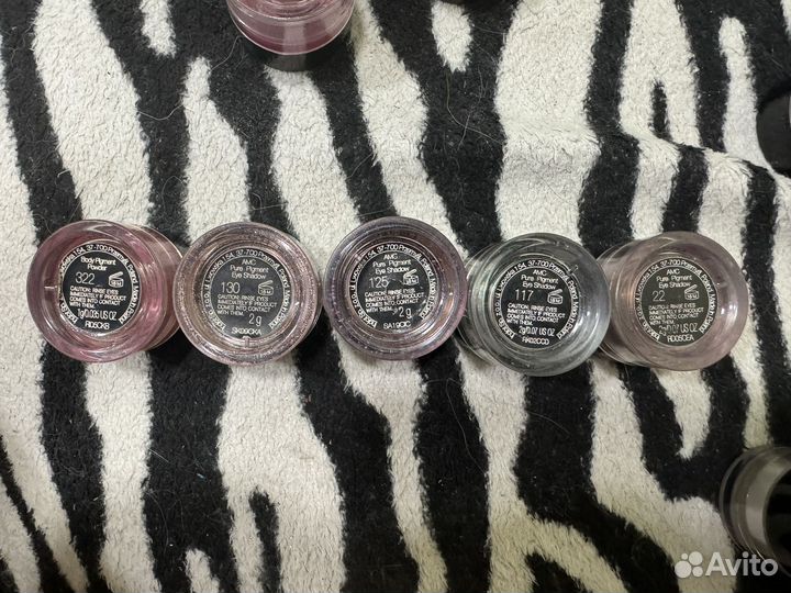 Набор пигментов inglot и mac