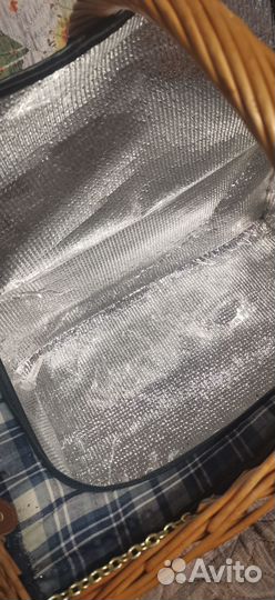 Набор для пикника Dolche Vita в плетёной корзине