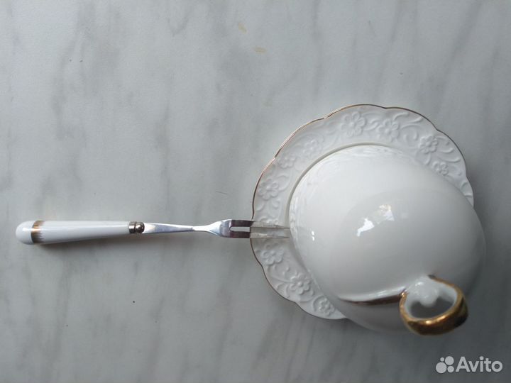 Лимонница с вилкой новая