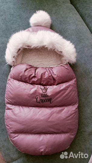 Конверт натуральный мех овчина