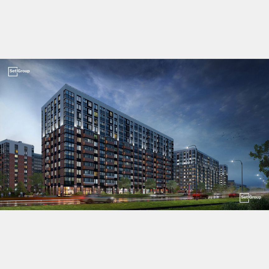 1-к. квартира, 30,7 м², 10/12 эт.