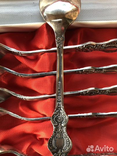 Мельхиоровые кофейные ложки