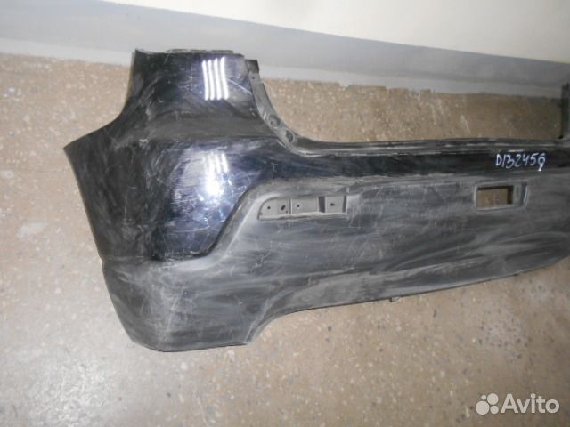 Бампер задний Mitsubishi ASX 2010-2013 Черный