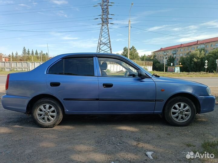 Hyundai Accent 1.5 МТ, 2004, 215 820 км