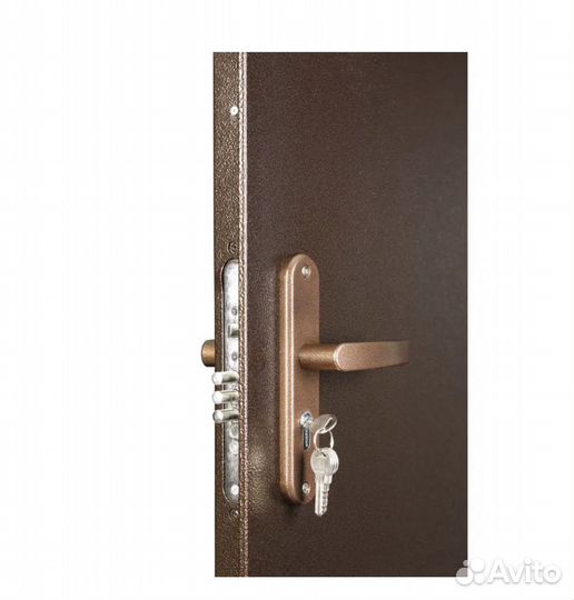 Дверь входная металлическая Профи Pro 206x86 см