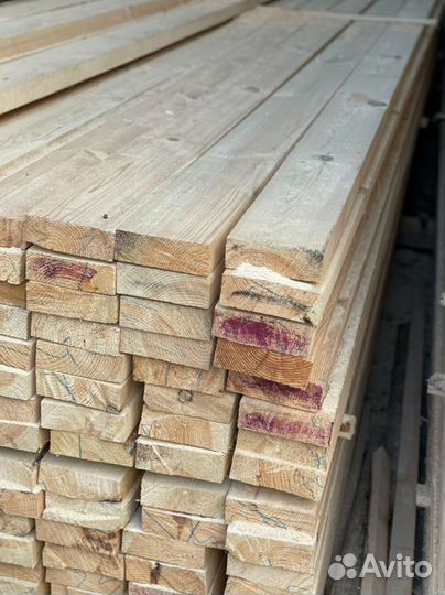 Брус обрезной 100х150х6000мм 1 сорт ГОСТ