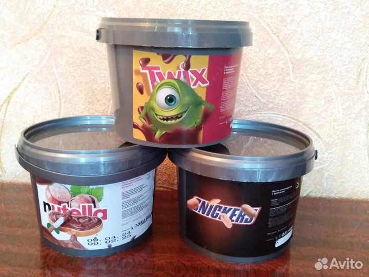 Шоколад брикетом, шоколадная паста, фрутелла