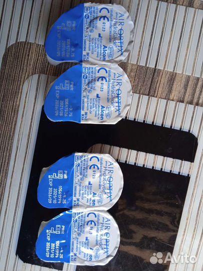 Линзы контактные