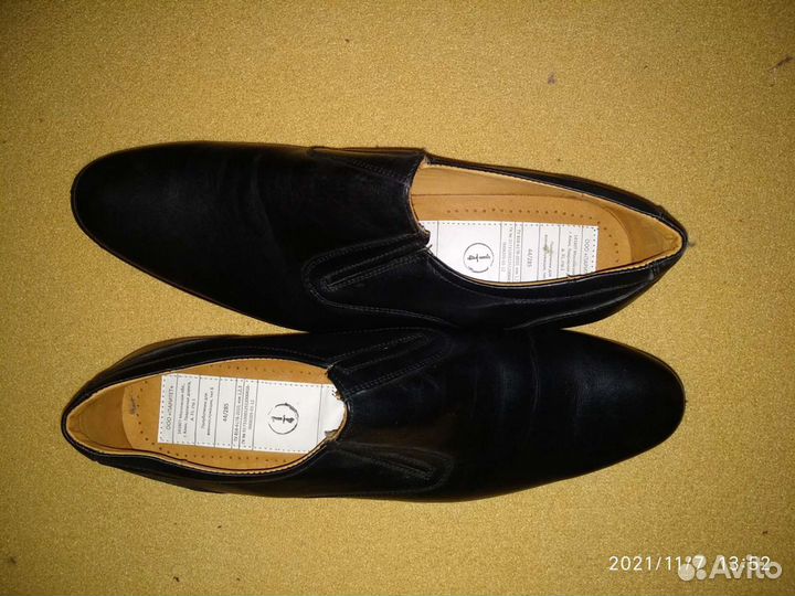 Ботинки мужские 44 размер кожа новые