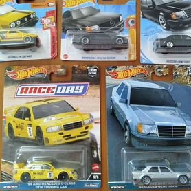 Hot wheels premium mercedes/ 560/e500/bmw