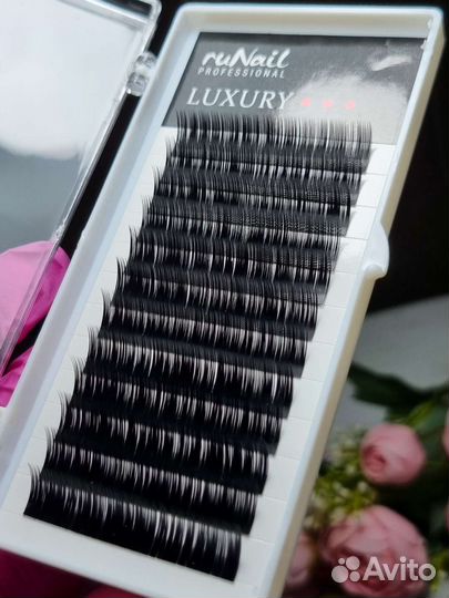 Ресницы для наращивания Luxury, норка